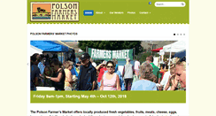 Desktop Screenshot of polsonfarmersmarket.com