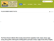 Tablet Screenshot of polsonfarmersmarket.com